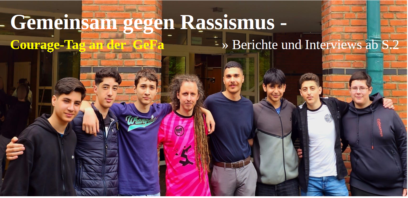 SchülerInnenzeitung Courage Tag